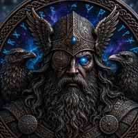 Pièce commémorative Odin, dieu nordique, en relief 3D personnalisé, en bronze antique, pièce de défi Valhalla pour collection de luxe ou cadeau