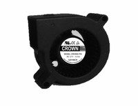 Ventilateur électrique Crown BGE06025_12X, ventilateur axial basse pression à courant continu avec roulement à billes FMB/2 pour siège de voiture