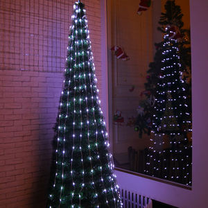 Levou Meteor Shower Caindo Chuva Gota Natal Rua Make-up Tree Dress Meteor Shower Luzes Led - Product Image 6