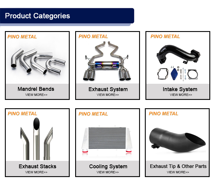 Kit De Tuberías De Intercooler De 2.5 Pulgadas Universales