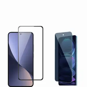 Anti-Exploreren Zeefdruk 2.5d Hoge Aluminium Scherm Glazen Beschermer Gehard Film Hoge Transparantie 9H Voor Xiaomi 13