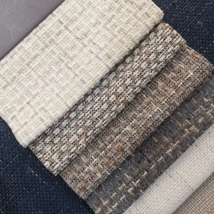 الخامة الرائعة نسيخ من فسكوز بوليستير المنسوجات المنزلية ديكو الاقسام أريكة قماش الحديثة