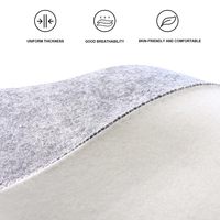Hete Verkoop Milieuvriendelijke Zachte Anti-Warmte Unisex Vilt Sauna Hoed Custom Logo Herbruikbare Schattige Douchekap Voor Hoofdbescherming