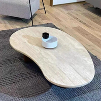 Table basse de salon minimaliste nordique de luxe léger
