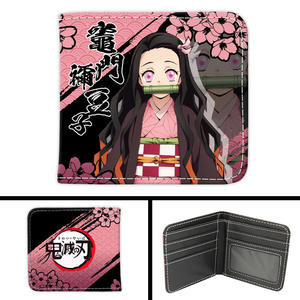 32 Stili Portafoglio Cartoon Demon Slayer: Kimetsu No Yaiba per Uomini e Bambini, <span class=keywords><strong>Portamonete</strong></span> Corto Anime - Product Image 3