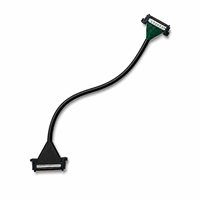 Câble coaxial micro LVDS pour écran TV, assemblage haute vitesse 5,4 Gbit/s 100 Ohm, gaine PVC, faisceau de câblage personnalisé