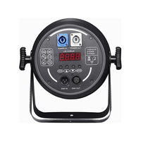 Projecteur LED COB 200W + 10*10W RGBW 4-en-1 avec Wash RGBW et anneau Halo DMX512, CRI élevé 92, température de couleur 3200-6500K, mise au point linéaire
