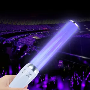 工場カスタムコンサートライトスティック音楽オーディオLEDライトスティック15マルチカラーLEDグローライトスティック音付き