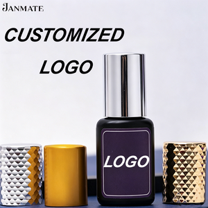 Colle à cils personnalisée avec logo pour extensions en grappe, séchage rapide en 1 seconde, prix de gros direct usine, adhésif coréen pour cils - Product Image 1