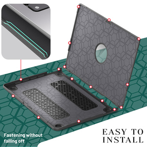 Para <span class=keywords><strong>Mac</strong></span> <span class=keywords><strong>Book</strong></span> <span class=keywords><strong>Pro</strong></span> 13 <span class=keywords><strong>2017</strong></span>/2018/2019/2020/2022 A1706 A1708/A1989/A2159 /A2338 M1/M2 A2289 A2251 funda de TPU para portátil con soporte - Product Image 5