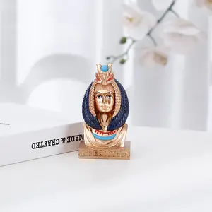 法老埃及艳后雕像华旗MAE06古代微型埃及皇后树脂摆件埃及旅游纪念品