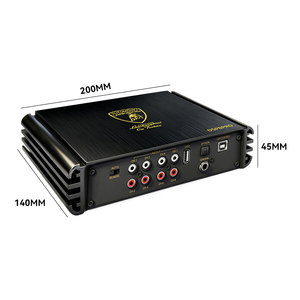 Amplificateur DSP professionnel pour <span class=keywords><strong>voiture</strong></span> LBDSP8PRO Haute puissance 2 canaux 8x40W 4 Ohm Bluetooth intégré Haute performance 9-16V - Product Image 6