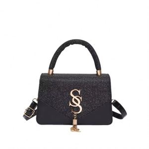 Bolso de mano informal retro a cuadros para mujer bolso bandolera grande bolso tote - Product Image 5