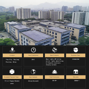 타이거 토끼 네온 라이트 벽 예술 USB 전원 밝기 조절이 가능한 슈퍼 밝은 모티프 조명 비즈니스 가라오케 바 음악 클럽 게임 룸 - Product Image 4