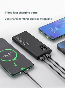 Tùy chỉnh 20000mAh <span class=keywords><strong>Powerbank</strong></span> điện thoại di động ngân hàng cho thiết bị điện tử kỹ thuật số đầu ra màn hình 20 Wát - Product Image 6