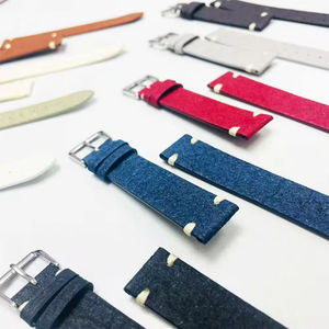 Correas Ecológicas Veganas de Piel de Piña para Reloj Appl de 20mm 21mm 22mm con Hebilla de Acero Inoxidable para Relojes Serie 8 7 6 5 - Product Image 2