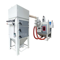 Cabinet de sablage de recyclage abrasif sans poussière pour la stérilisation de dispositifs médicaux 6.3m ³/min Airflow Core Motor PLC Components