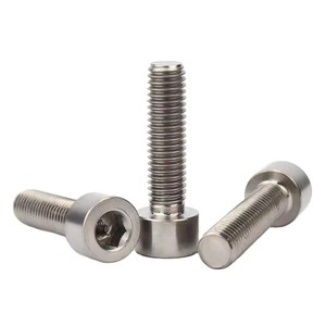 Vis à tête hexagonale en acier inoxydable passivé Gr5 DIN933 M3/M4, fixation métrique pour l'assemblage de machines - Product Image 1