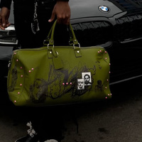Sac de voyage pour homme vintage, robuste, personnalisé avec impression graphique, délavé à l'acide, à double anse souple, portable, vente en gros
