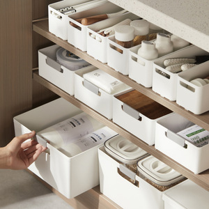 HeDou <b>Storage</b> <b>Boxes</b> Rectangular With Lid Stackable For Kitchen <b>Drawer</b> Organizing Home Furnishings - Product Image 1
