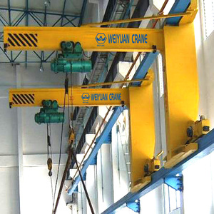 Grue murale de 200 kg, 500 kg, 1000 kg, commande suspendue, palan à chaîne électrique, levage manuel, rotation, grue murale - Product Image 2