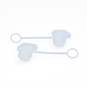 Silicone Plug Medical Grade Clear Custom Shape Moulding For Protective Use - Product Image 2