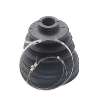 Kit de réparation de soufflet de cardan OEM 1552956, côté roue avant droite et gauche, en caoutchouc anti-poussière, argenté, pour 1994-2005