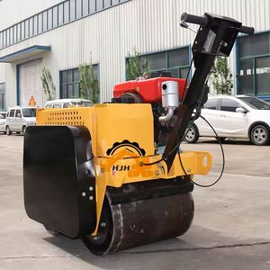 Maquinaria de Construcción de Carreteras Suministrada Directamente por Fábrica Profesional, Rodillo Compactador de 0.8 Toneladas y 1 Tonelada LTC08H, Nuevo Rodillo Compactador con Accionamiento Hidráulico - Product Image 3