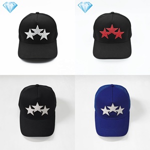 Cappellino da Baseball in Pelle di Alta Qualità con Lettere Diamantate, Cappello Trucker in Rete Traspirante, Cappello Hip Hop, Gorras De Barbas - Product Image 1
