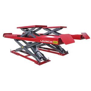 OEM gunting ganda sepenuhnya otomatis kualitas tinggi perlengkapan garasi tipe tersembunyi tanah angkat untuk pemeliharaan mobil - Product Image 3