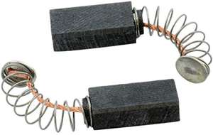 Balais de carbone originaux pour modèles <span class=keywords><strong>GGW</strong></span> 10 E/GDS18 E/GBM 400 Accessoires pour outils électriques de perceuse Taille 5*8*15.5mm Cuivre Graphite - Product Image 2