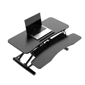 Coolcold — convertisseur ergonomique en position assise pour bureau, station de travail Portable, hauteur réglable, avec plateforme de jeux