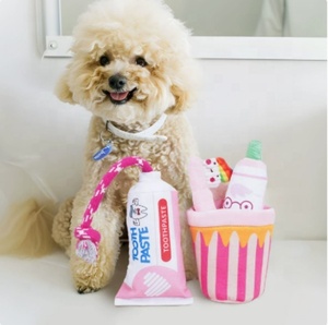Giocattolo per Cani in Peluche <span class=keywords><strong>Divertente</strong></span> <span class=keywords><strong>Serie</strong></span> Bagno, Morbido Giocattolo Interattivo Squeaky per Cani di Piccola e Media Taglia - Product Image 4
