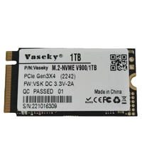 Vaseky OEM Hard drive antarmuka tipe M.2 NVME PCIE M.2 2242 Nvme SSD 512GB 1TB untuk Laptop