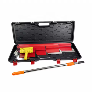 <span class=keywords><strong>Ensemble</strong></span> de 6 lames de raclage pour cloisons sèches en acier inoxydable de qualité industrielle, populaire, pour la décoration murale en DIY, OEM/ODM disponible - Product Image 1