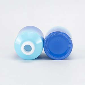 Bottiglie in Vetro Personalizzate con Gradiente Blu da 40ml, con Tappo Contagocce e Pompa per Packaging Cosmetico - Product Image 5