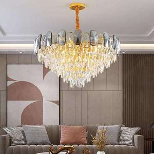 Best Quality Modern Luxury LED Chandelier <b>Light</b> For Living Room Dining <b>Hall</b> Ceiling Lighting Fixture Available For Sale - Product Image 2