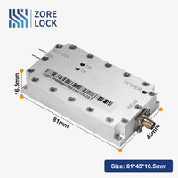 Vente directe d'usine Zorelock Amplificateur de puissance RF à signal analogique 40 dB de gain 24 V CC 433 MHz 1,2 GHz 915 MHz 5,8 GHz 10 W