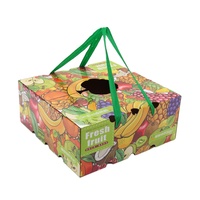 Boîte personnalisée pour le commerce électronique, boîte en carton ondulé pour fruits, emballage pour mangues, bananes, oranges, boîtes en carton pour fruits