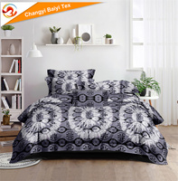 Vente flash : Ensemble de literie de luxe à motifs africains, 3 pièces, draps et taies d'oreiller, motifs lumineux, taille King