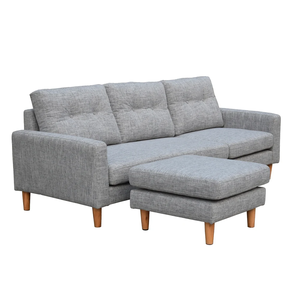Sofá Seccional Modular de Tela al por Mayor B2B con Chaise Longue <span class=keywords><strong>Reversible</strong></span> y Otomana para Muebles de Sala de Estar Contemporánea - Product Image 5