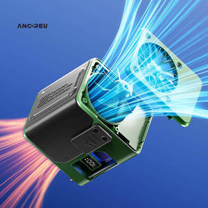 2024 nouveau 10000mah USB haute vitesse taille Clip Portable ventilateur Rechargeable batterie puissance voyage en plein air refroidissement ventilateur portable - Product Image 6