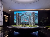 Maquette architecturale professionnelle à l'échelle, modèle de bâtiment personnalisé avec éclairage LED, maquette d'urbanisme, création de maquettes 3D pour l'immobilier