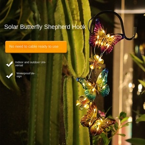 <span class=keywords><strong>Lampe</strong></span> solaire à LED pour cour, papillon, crochet de <span class=keywords><strong>berger</strong></span>, pelouse, jardin, poteau, <span class=keywords><strong>lampe</strong></span> de sol - Product Image 4