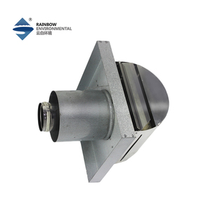 Capot de ventilation de toit rond de 5/6 pouces |   Capuchon de protection robuste et résistant aux intempéries pour échappement, tuyau de poêle, cheminée, usage extérieur - Product Image 2