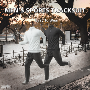 Conjunto Deportivo de Otoño para Hombre de Dos Piezas, Transpirable, Estampado, Camiseta y Pantalones, Chándal para Correr con Logotipo Personalizado - Product Image 2