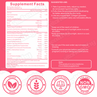 Formule de collagène et de biotine Vitahealthy, adaptée aux gommes et aux mélanges nutritionnels fonctionnels, gommes de collagène et de biotine