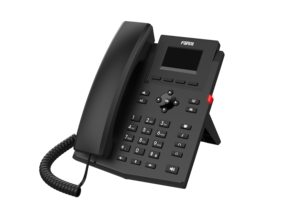 Телефон Fanvil X301/X301P начального уровня, SIP-телефон с 2,3-дюймовым экраном, VoIP-телефон с поддержкой 2 SIP-линий, проводной телефон с поддержкой гарнитуры EHS - Product Image 3