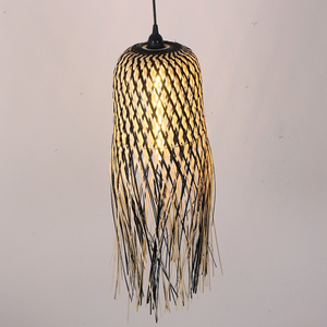 Lustre en bambou naturel abat-jour suspendu en rotin naturel pour la vente en gros de Thanh Cong - Product Image 2