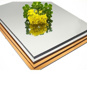 Cheng Ge <b>Mirror</b> Finish Aluminum Composite <b>Panel</b> 4mm Indoor Decorative Waterproof Moisture Proof Antibacterial Antifungal - Product Image 1